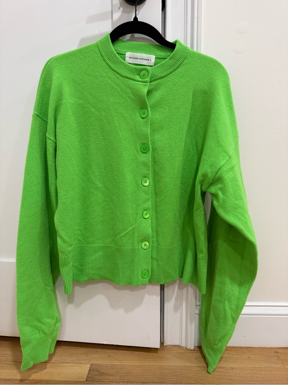 EXTREME CASHMERE button down cardigan